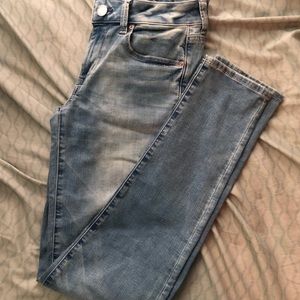 American eagle 4 long skinny jeans